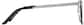 Side view of Rectangle Glasses 7824112 in Graphite thumbnail