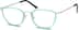 Rectangle Glasses 7824136 in Aqua