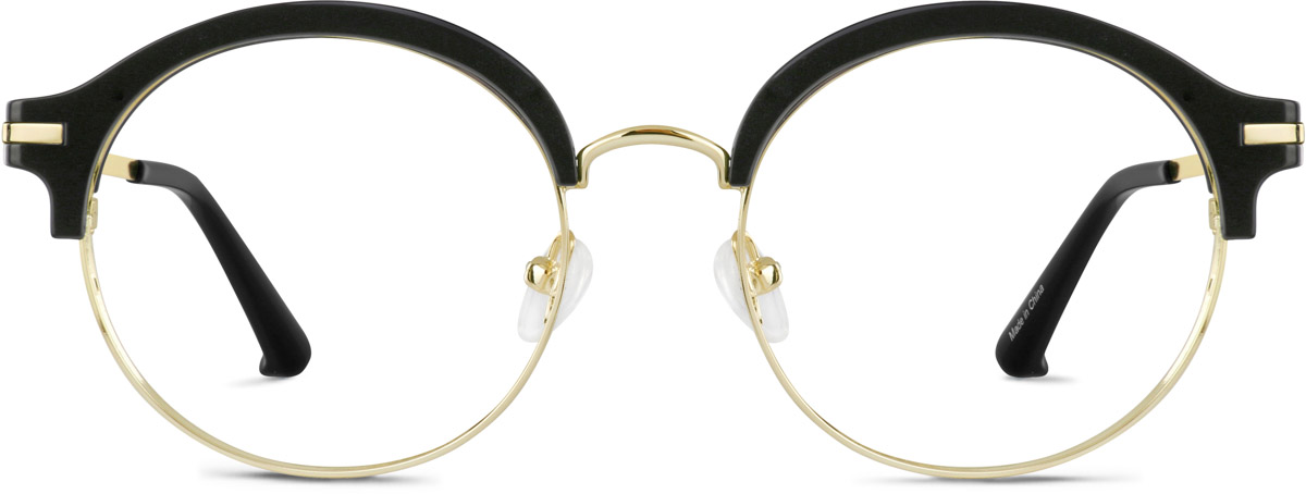 Black Browline Glasses
