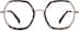 Geometric Glasses 7824835 in Pink Calico