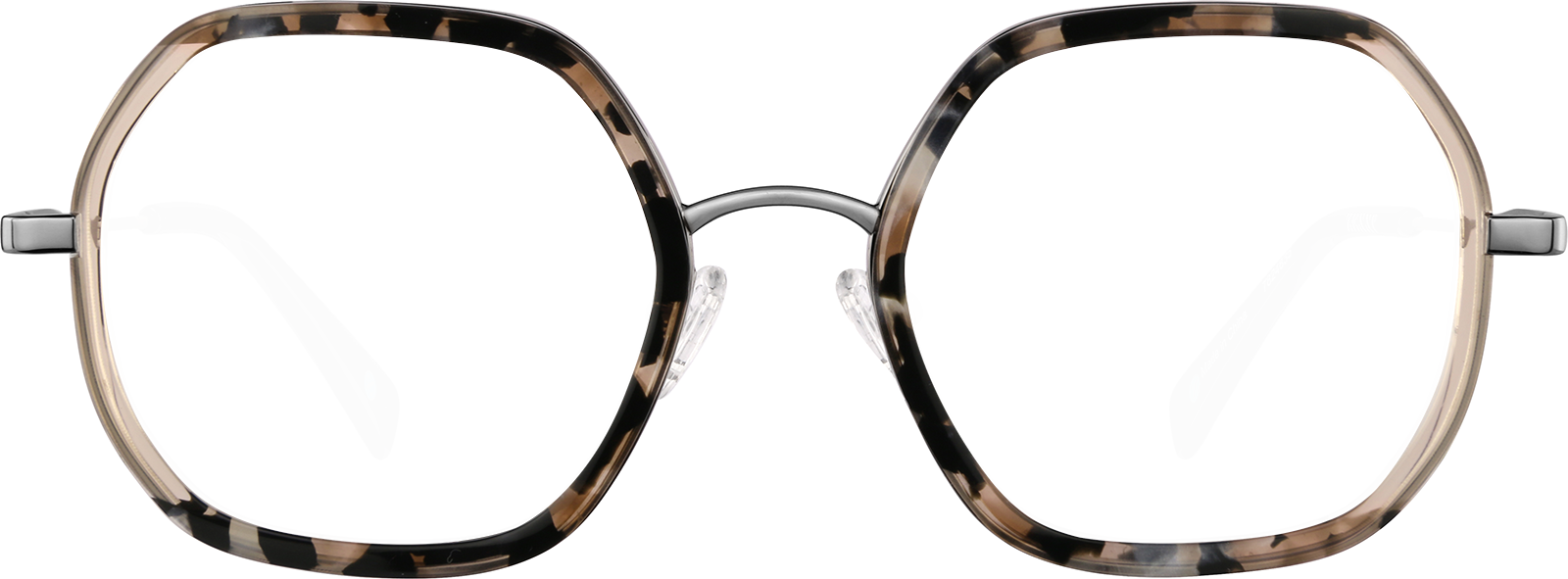 ☆8655☆ Pink Calico Geometric Glasses #7824835 | Zenni Optical