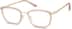 Women's Rectangle Glasses 7825715 in Brown