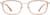 Front view of Women's Rectangle Glasses 7825715 in Brown thumbnail