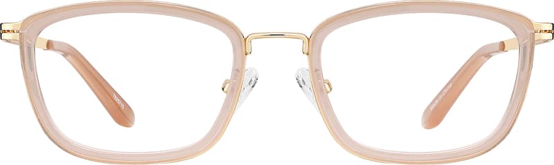 Brown Women's Rectangle Glasses