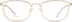 Women's Rectangle Glasses 7825723 in Translucent