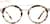 Front view of The People's Frames 7826135 in Ivory Tortoiseshell thumbnail