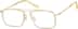 Kids' Aviator Glasses 7826214 in Gold