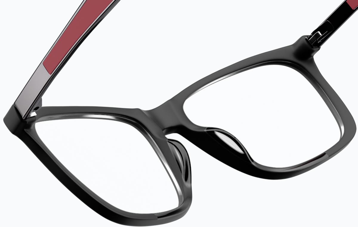 Black No. 10 Glasses #7826721 | Zenni Optical