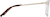 Side view of Stone Cold 7827014 in Gold thumbnail