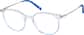 Angle view of Stone Cold Glasses 7827016 in Blue thumbnail