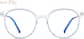 Front view of Stone Cold Glasses 7827016 in Blue thumbnail