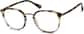 Angle view of Geometric Glasses 7827125 in Tortoiseshell thumbnail