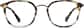 Front view of Geometric Glasses 7827125 in Tortoiseshell thumbnail