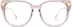 Square Glasses 7827419 in Pink