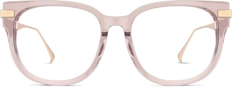 Pink Square Glasses