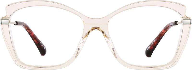 Pink Square Glasses