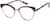 Angle view of Cat-Eye Glasses 7827825 in Berry Tortoiseshell thumbnail