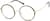 Angle view of Round Glasses 7827915 in Brown thumbnail