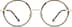 Round Glasses 7827915 in Brown
