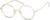 Angle view of Round Glasses 7827923 in Clear thumbnail