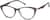 Angle view of Cat-Eye Glasses 7828017 in Dark Gray thumbnail
