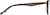 Side view of Cat-Eye Glasses 7828017 in Dark Gray thumbnail