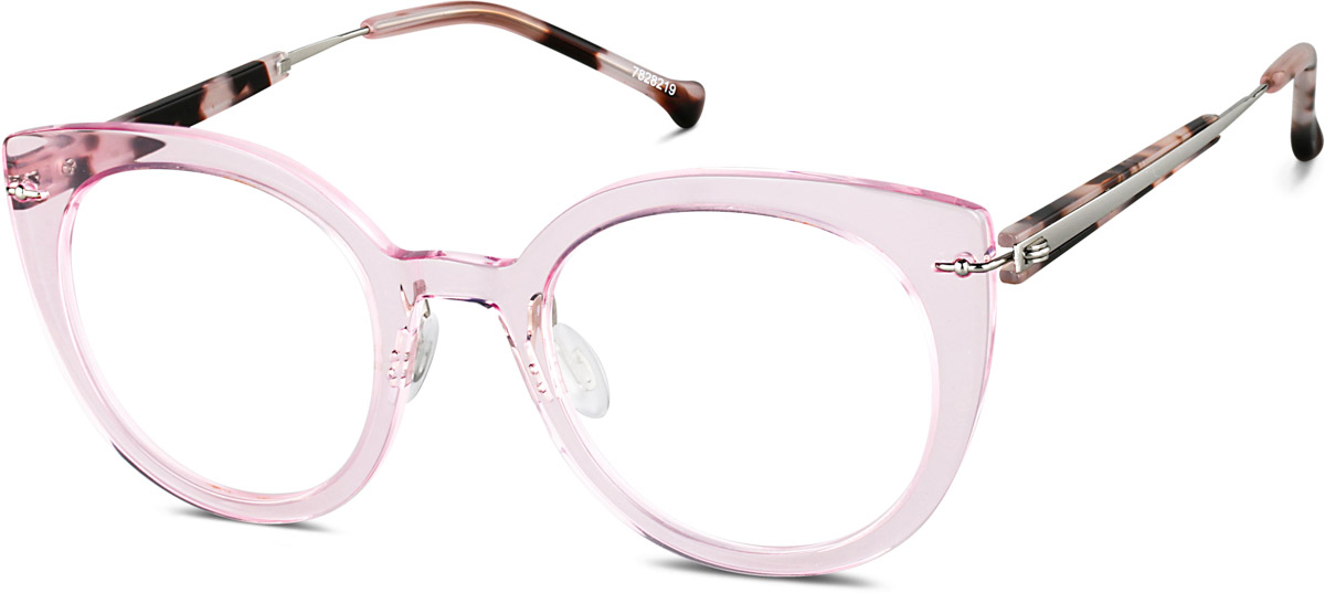 Pink Round Glasses #7828219