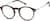Angle view of Round Glasses 7828339 in Tortoiseshell thumbnail