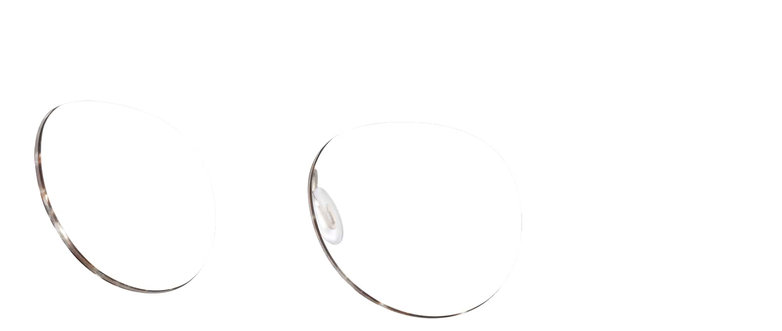 Ivory Tortoiseshell Round Glasses #7828335 | Zenni Optical