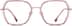 Geometric Glasses 7828719 in Pink