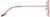 Side view of Geometric Glasses 7828719 in Pink thumbnail