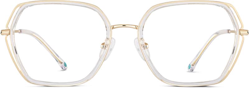 Clear Geometric Glasses