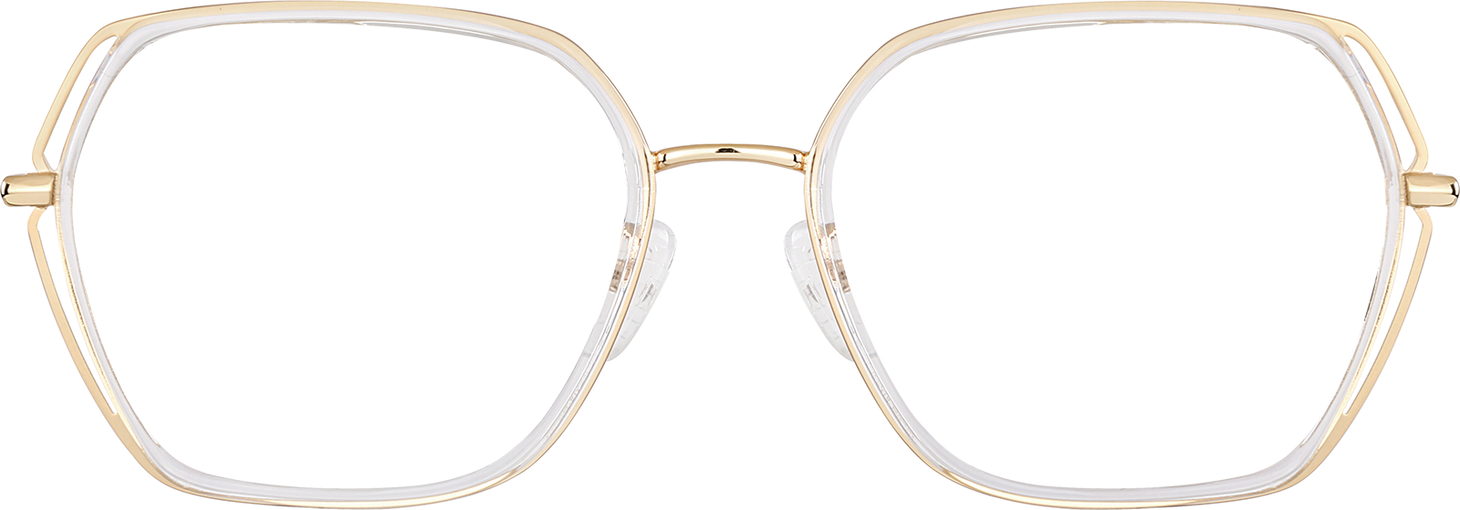 Clear Geometric Glasses #7828723 | Zenni Optical Canada
