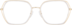 Geometric Glasses 7828723 in Clear