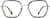 Front view of Geometric Glasses 7828725 in Tortoiseshell thumbnail