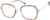 Angle view of Geometric Glasses 7828725 in Tortoiseshell thumbnail