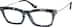 Rectangle Glasses 7828839 in Blue
