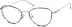 Cat-Eye Glasses 7829039 in Brown