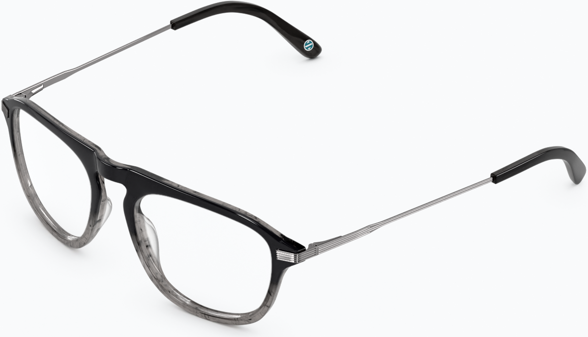 Angle view of Stargazer Glasses 7829112 in Gray Ombre thumbnail