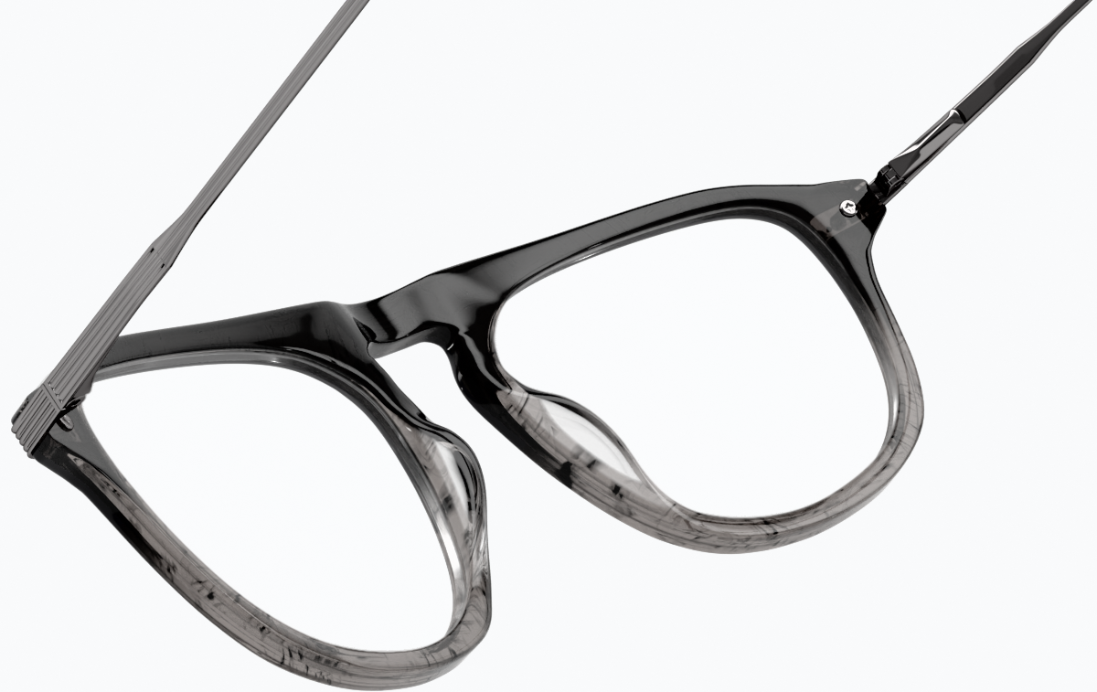 See-through view of Stargazer Glasses 7829112 in Gray Ombre thumbnail