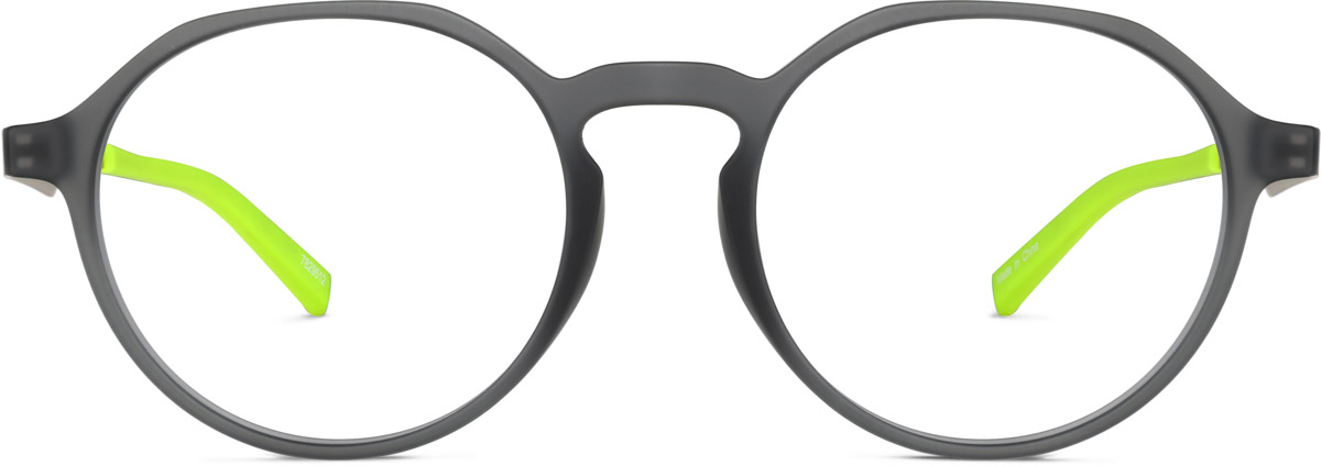 Gray Round Glasses