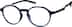 Round Glasses 7829516 in Blue