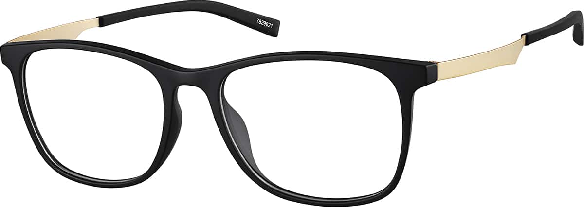 Black Square Glasses #7829621 | Zenni Optical