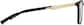 Side view of Square Glasses 7829621 in Black thumbnail