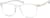 Angle view of Square Glasses 7829623 in Translucent thumbnail