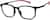 Angle view of Square Glasses 7829721 in Black thumbnail