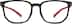 Square Glasses 7829721 in Black