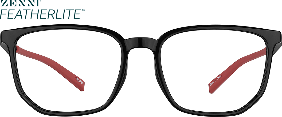 Black Square Glasses