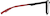 Side view of Square Glasses 7829721 in Black thumbnail