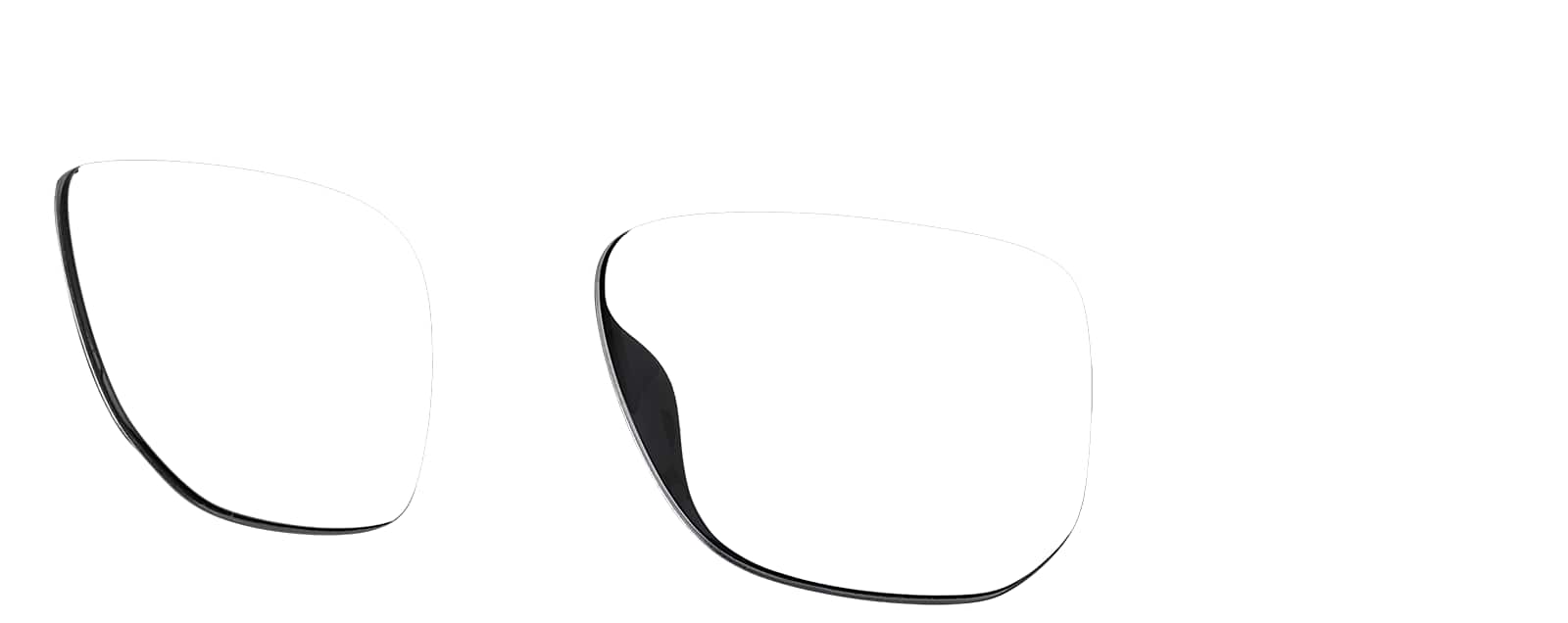 ウルトラクリア スクエア　825mlx2,1.7lx1,ツイスト180mlx2 Translucent Square Glasses #7829623 | Zenni Optical